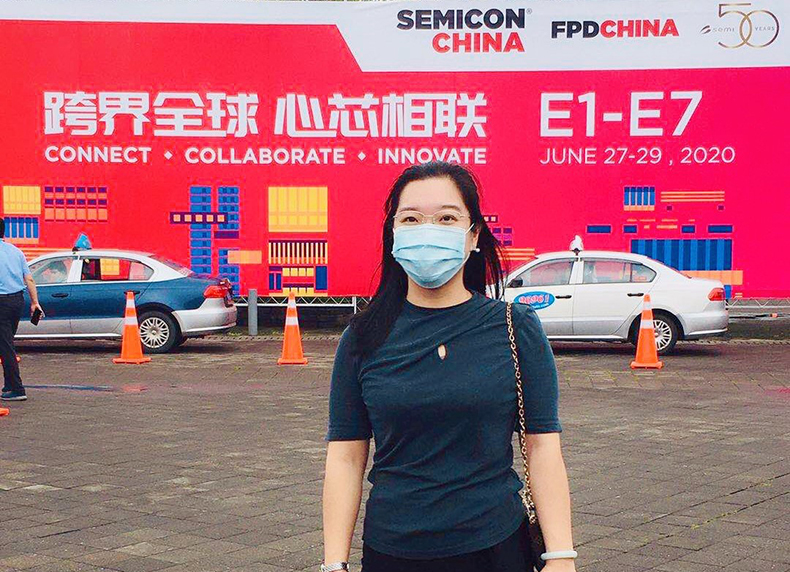 我司派代表參加SEMICON CHINA展會